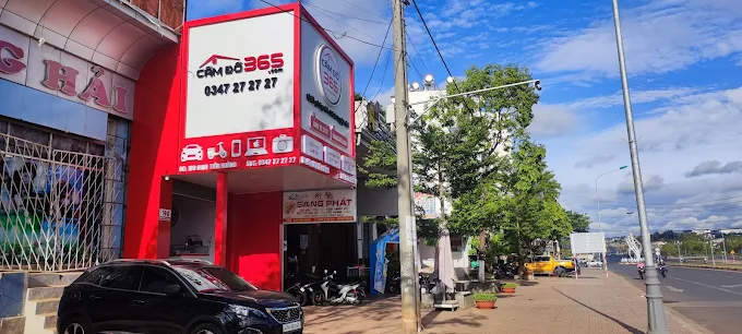 Mặt tiền cửa hàng cầm đồ gần đây thuộc hệ thống Cầm Đồ 365 uy tín, khang trang