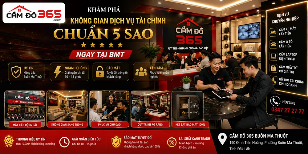 Khám Phá Không Gian Dịch Vụ Tài Chính Chuẩn 5 Sao Ngay Tại BMT